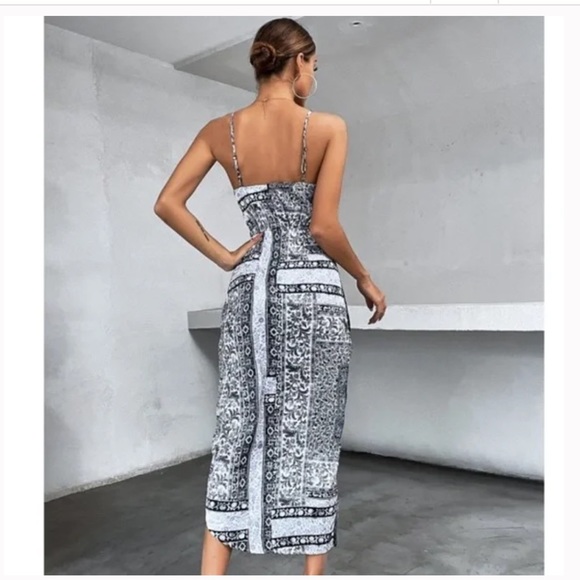 Zara wrap midi dress, size M, new - Picture 2 of 10